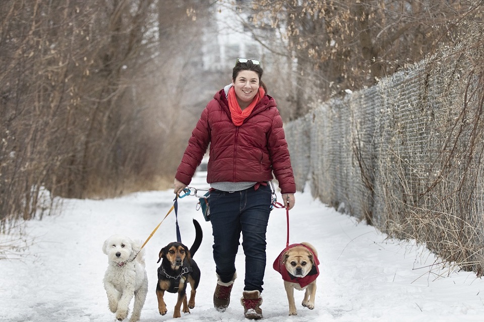 Erin CEO Ruffin' It Dog Walking